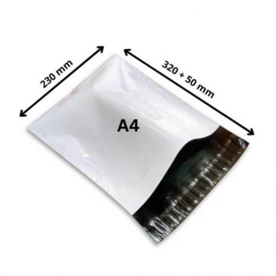 Set 750 Pungi Curierat Profesional (A3, A4 Si A5), Dimensiuni 250 Buc A3 (320 x 400), 250 Buc A4 (230 x 320), 250 Buc A5 (180 x 250), Fara Buzunar AWB, cu o Banda de Sigilare Permanenta