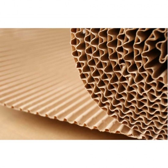 Rola din Carton Ondulat CO2, Premium, 1,20 m Latime, Lungime Rola 40 m, Grosime Carton 300 g/m², 48 m²/Buc