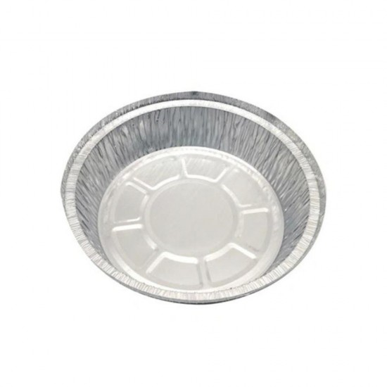 Forma de Copt Rotunda, Material Aluminiu, Dimensiuni 18.5x3.7 cm, Model S-804, 100 Buc/Set