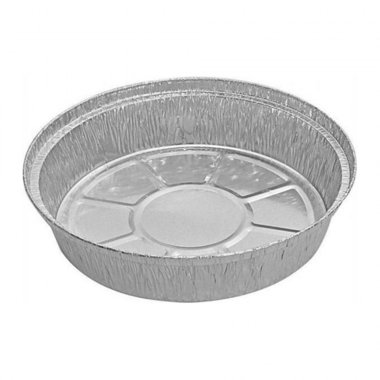 Forma de Copt Rotunda, Material Aluminiu Diametru 19 cm, Model S-807, 50 Buc/Set
