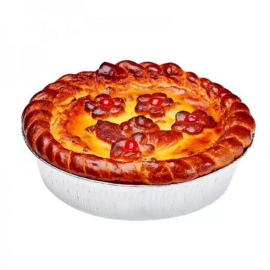 Forma de Copt Rotunda, Material Aluminiu Diametru 19 cm, Model S-807, 50 Buc/Set