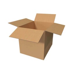 Set 10 Cutii Clasice, Carton Natur Ondulat in 3 Straturi, Dimensiune 170x130x150 mm