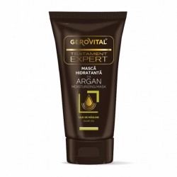 Masca pentru Par Gerovital Tratament Expert Hidratanta cu Argan, 150 ml