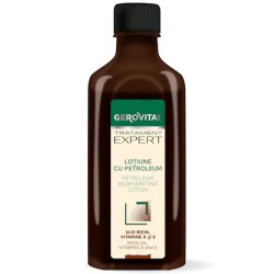 Lotiune Gerovital Tratament Expert cu Petroleum, 100 ml Lotiune Gerovital Tratament Expert cu Petroleum, 100 ml