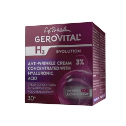 Crema Antirid Gerovital H3 Evolution cu Acid Hialuronic Concentratie 3%, 50 ml Crema Antirid Gerovital H3 Evolution cu Acid Hialuronic Concentratie 3%, 50 ml