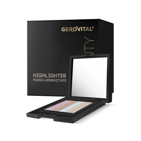 Pudra Luminozitate Gerovital Beauty, 9 g