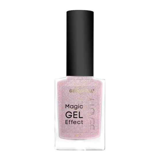 Lac de Unghii Gerovital Beauty Magic Gel Effect, 19, 11 ml