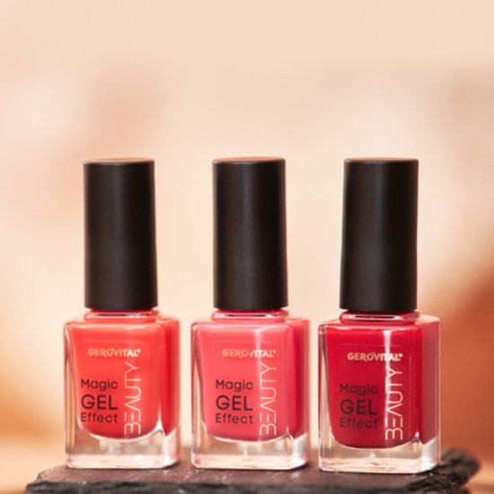 Lac de Unghii Gerovital Beauty Magic Gel Effect, 21, 11 ml