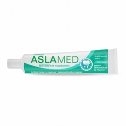 Pasta de Dinti AslaMed Tratamente Homeopate cu Argila Speciala si Salvie, 75 ml Pasta de Dinti AslaMed Tratamente Homeopate cu Argila Speciala si Salvie, 75 ml