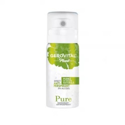 Antiperspirant Deodorant Gerovital Plant, Pure, 40 ml Antiperspirant Deodorant Gerovital Plant, Pure, 40 ml