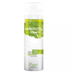 Antiperspirant Deodorant Gerovital Plant, Pure, 150 ml Antiperspirant Deodorant Gerovital Plant, Pure, 150 ml