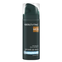 Spuma de Ras Gerovital Men Sensitive, 200 ml