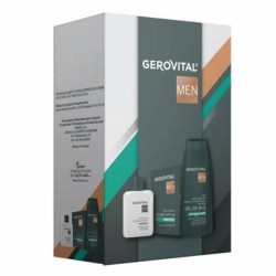 Set Cadou Gerovital Men: Lotiune Dupa Ras, 100 ml + Gel de Dus Revigorant 3 in 1, 400 ml