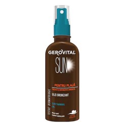 Ulei Bronzant pentru Plaja Gerovital Sun, 150 ml