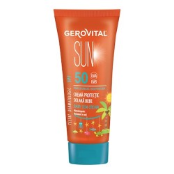 Crema Protectie Solara Bebe Gerovital Sun SPF 50, 100 ml