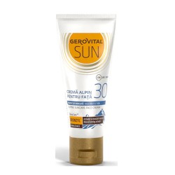 Crema Alpin pentru Fata Gerovital Sun, SPF 30, 30 ml