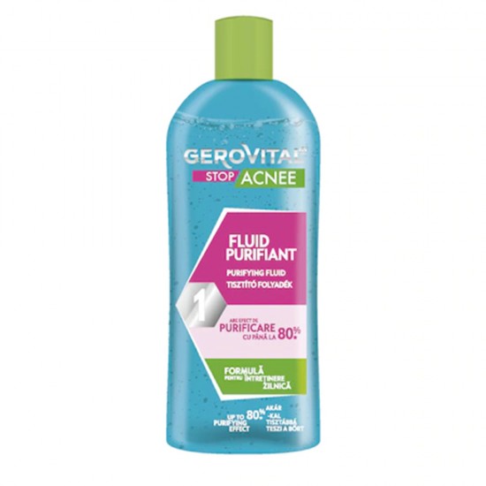 Fluid Purifiant Gerovital Stop Acnee, 150 ml