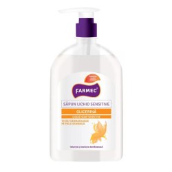 Sapun Lichid Farmec Sensitive Rezerva, 500 ml