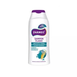Sampon Farmec Clasic cu Urzica si Grau, 200 ml