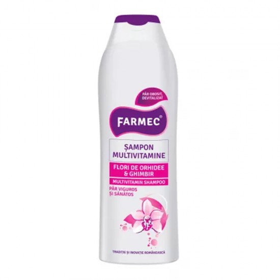 Sampon Farmec Multivitamine cu Orhidee si Ghimbir, 400 ml