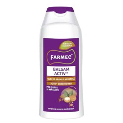 Balsam Farmec Activ+, cu Ulei de Argan si Keratina, 200 ml