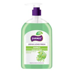 Sapun Lichid Farmec Fresh cu Bambus, 500 ml
