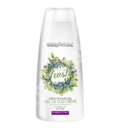 Gel de Dus Gerovital cu Extract de Afine, Full of Fresh, 250 ml