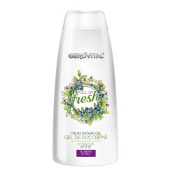 Gel de Dus Gerovital cu Extract de Afine, Full of Fresh, 400 ml
