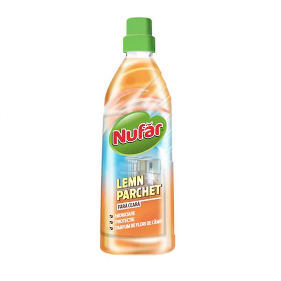 Solutie Curatare Lemn si Parchet Fara Ceara Nufar, 750 ml