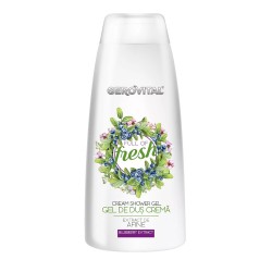 Gel de Dus Gerovital cu Extract de Afine, Full of Fresh, 750 ml