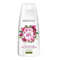Gel de Dus Gerovital cu Extract de Orhidee, Full of Life, 250 ml