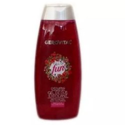 Gel de Dus Gerovital Exfoliant cu Particule din Roci Vulcanice Full of Fun, 400 ml