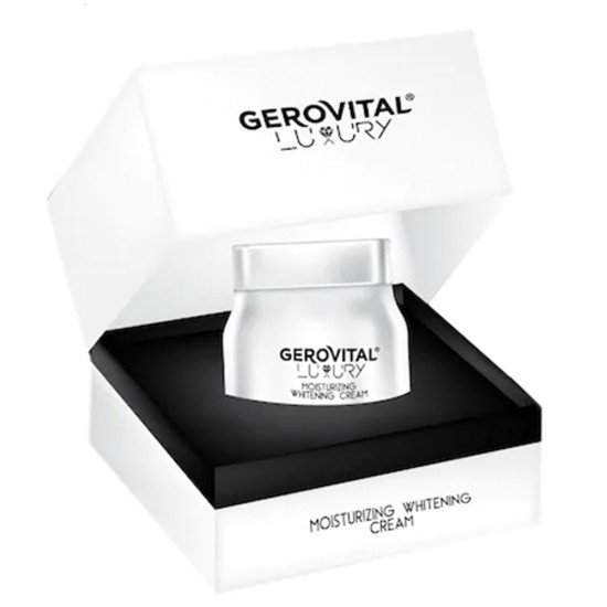 Crema Hidratanta pentru Albire Gerovital Luxury, 50 ml
