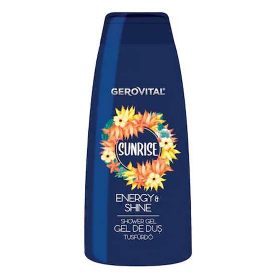 Gel de Dus Gerovital Sunrise, 400 ml