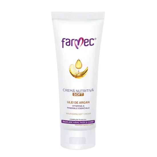 Crema Nutritiva Farmec Soft pentru Ten si Corp, 150 ml