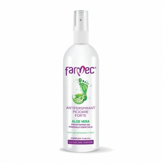 Antiperspirant Picioare Forte cu Aloe Vera, 200 ml