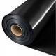 Folie Neagra pentru Constructii 100 MIC, Dimensiune 4200 mm, Aproximativ 50-55 kg/rola, Folie din Polietilena Reciclata