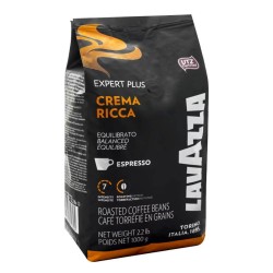 Cafea Boabe Lavazza Crema Ricca UTZ Expert, 1 Kg