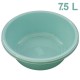 Lighean din Plastic Rotund, 7,5 L, Culoare Turcuaz