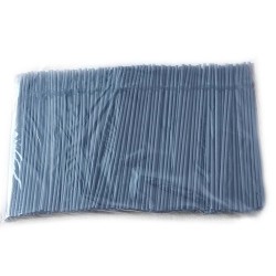 Set 500 Buc, Paie din Plastic Flexibile Negre, 240x5 mm Set 500 Buc, Paie din Plastic Flexibile Negre, 240x5 mm
