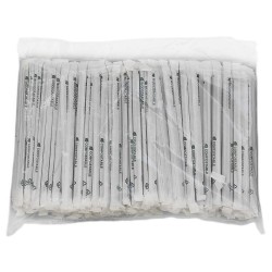 Set 500 Buc, Paie din Carton Biodegradabil Negru Ambalate Individual, Dimensiune 190x4 mm Set 500 Buc, Paie din Carton Biodegradabil Negru Ambalate Individual, Dimensiune 190x4 mm