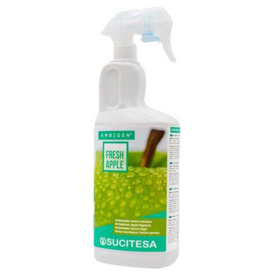 Odorizant Sucitesa Ambigen Fresh Apple cu Pulverizator, 750 ml