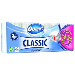Batiste Ooops Classic Sensitive, 3 Straturi, 90 Foi/Pachet