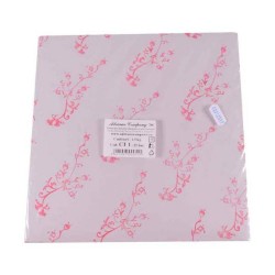 Cutie pentru Tort, Dimensiune 25x25 cm, Culoare Alb cu Imprimeu, 25 Buc/Set Cutie pentru Tort, Dimensiune 25x25 cm, Culoare Alb cu Imprimeu, 25 Buc/Set