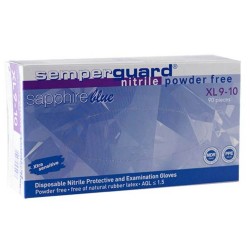 Manusi de Protectie Nitril, Semperguard Nitrilsapphire, Marimea XL, 90 Buc/Cut Manusi de Protectie Nitril, Semperguard Nitrilsapphire, Marimea XL, 90 Buc/Cut