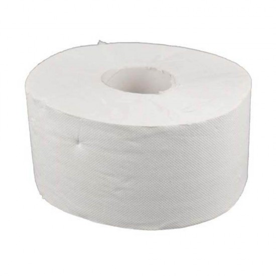 Hartie Igienica Papernet Rola Mini Jumbo Deink din Celuloza, 2 Straturi, 120 m, 12 Role/Bax