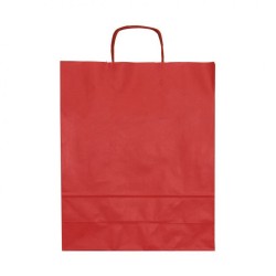 Set 100 de Sacose din Hartie Model Rosu, 26x12x35 cm, Hartie Kraft Alba 90 g/m², Maner Sfoara Set 100 de Sacose din Hartie Model Rosu, 26x12x35 cm, Hartie Kraft Alba 90 g/m², Maner Sfoara