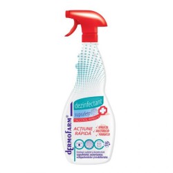Solutie Dezinfectanta Farmec pentru Suprafete Dermofarm, 80% Alcool, 750 ml Solutie Dezinfectanta Farmec pentru Suprafete Dermofarm, 80% Alcool, 750 ml