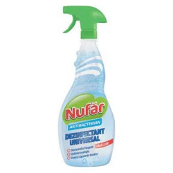 Solutie Dezinfectanta Nufar pentru Suprafete Universal, 750 ml Solutie Dezinfectanta Nufar pentru Suprafete Universal, 750 ml