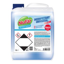Solutie Dezinfectanta Nufar pentru Suprafete Universal, 5 L Solutie Dezinfectanta Nufar pentru Suprafete Universal, 5 L
